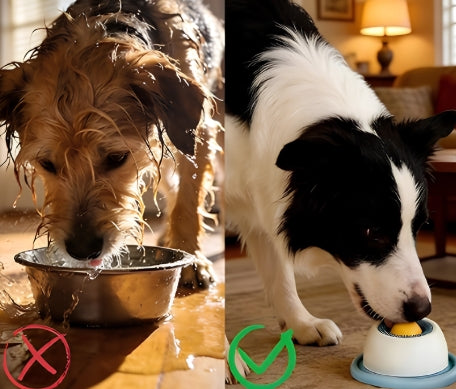 Plato de perros anti ansiedad